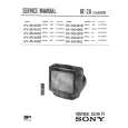 SONY KVM1400E Service Manual cover photo