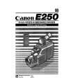 CANON E250 Owner's Manual cover photo