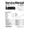 TECHNICS SLVM500 Service Manual cover photo