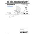 SONY PCGR505DSP Service Manual cover photo
