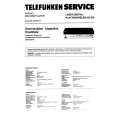 TELEFUNKEN HS950 Service Manual cover photo