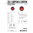 SONY XSL100P5W Service Manual cover photo
