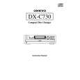 ONKYO DX-C730 Owner's Manual cover photo