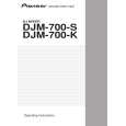 PIONEER DJM-700-S/KUCXJ Owner's Manual cover photo