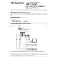 KENWOOD VR-705-SA Owner's Manual cover photo