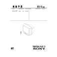 SONY KVJ21TF1 Service Manual cover photo