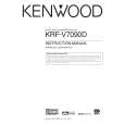 KENWOOD KRF-V7090D Owner's Manual cover photo