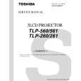 TOSHIBA TLP260 Service Manual cover photo