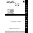 AIWA RM77EZ,HR,LH Service Manual cover photo