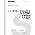 TOSHIBA TLPS30 Service Manual cover photo