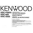 KENWOOD KRC605 Owner's Manual cover photo