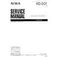 AIWA XD001 Service Manual cover photo