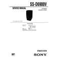 SONY SSD6900V Service Manual cover photo