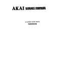 AKAI 4000DS Service Manual cover photo