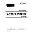 TEAC V-370 Service Manual cover photo