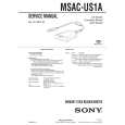 SONY MSACUS1A Service Manual cover photo