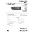 SONY TCWR681 Service Manual cover photo