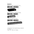 SONY BKDS-8060 Service Manual cover photo