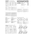 KENWOOD KFC-XW12R Owner's Manual cover photo