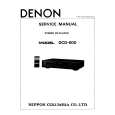 DENON DCD800 Service Manual cover photo