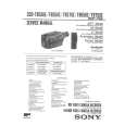 SONY CCD-TR650E Service Manual cover photo