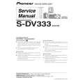 PIONEER S-DV333/XJC/TA Service Manual cover photo