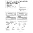 KENWOOD KRC3701 Service Manual cover photo