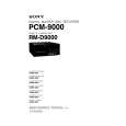 SONY PCM-9000 Service Manual cover photo