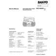 SANYO MCDMS60 Service Manual cover photo