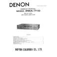 DENON PMA-710 Service Manual cover photo