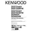 KENWOOD DNX7340BT Owner's Manual cover photo