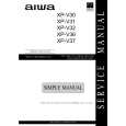 AIWA XPV30 Service Manual cover photo