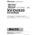 PIONEER XV-DV620/KUCXJN Service Manual cover photo