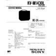 SONY KVM1430L Service Manual cover photo