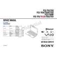 SONY PCGTR2MP Service Manual cover photo