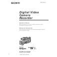 SONY DCR-VX1000E Owner's Manual cover photo