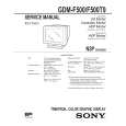SONY GDMF500/T9 Service Manual cover photo