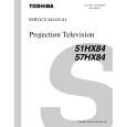 TOSHIBA 57HX84 Service Manual cover photo
