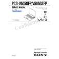 SONY PCGV505GFP Service Manual cover photo