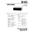 SONY XR-A55 Service Manual cover photo