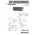 SONY CDPM333ES Service Manual cover photo