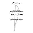 PIONEER VSX-D709S/KUXJI/CA Owner's Manual cover photo