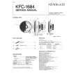 KENWOOD KFC1684 Service Manual cover photo