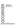 KENWOOD KRA4040 Owner's Manual cover photo