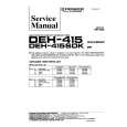 PIONEER DEH605RDS Service Manual cover photo