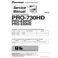 PIONEER PRO-630HD Service Manual cover photo