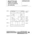 KENWOOD RXDDV90 Service Manual cover photo