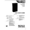 SONY TCS310 Service Manual cover photo