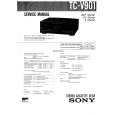 SONY TCV901 Service Manual cover photo