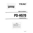 TEAC PD-H570 Service Manual cover photo